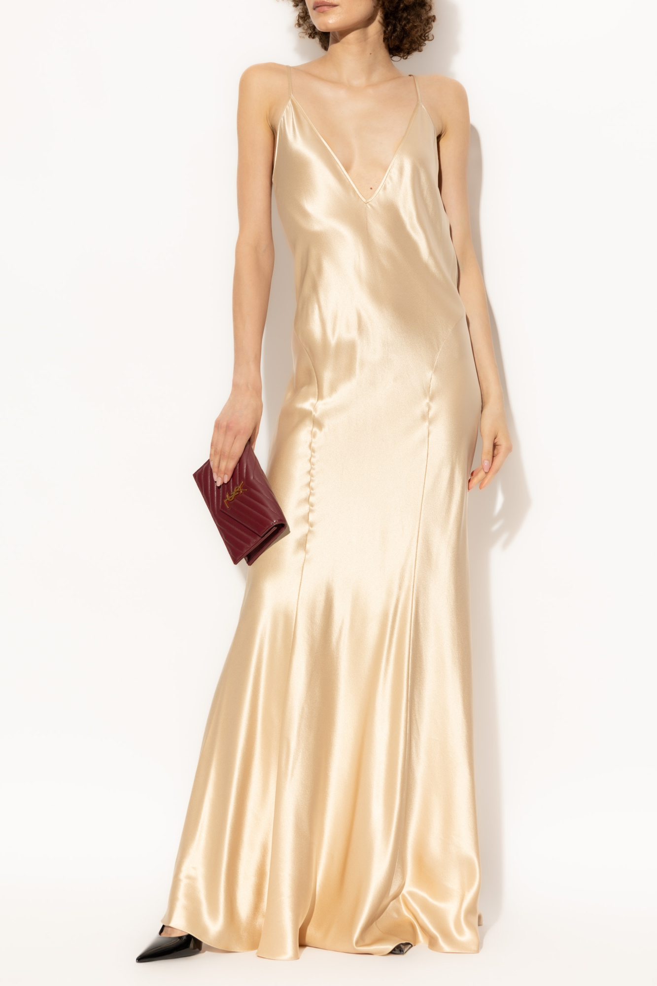 Saint Laurent Silk slip dress | Women's Clothing | Vitkac